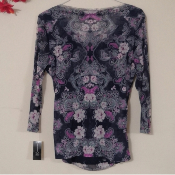 NWT! INC International Concepts Blouse - Picture 4 of 7